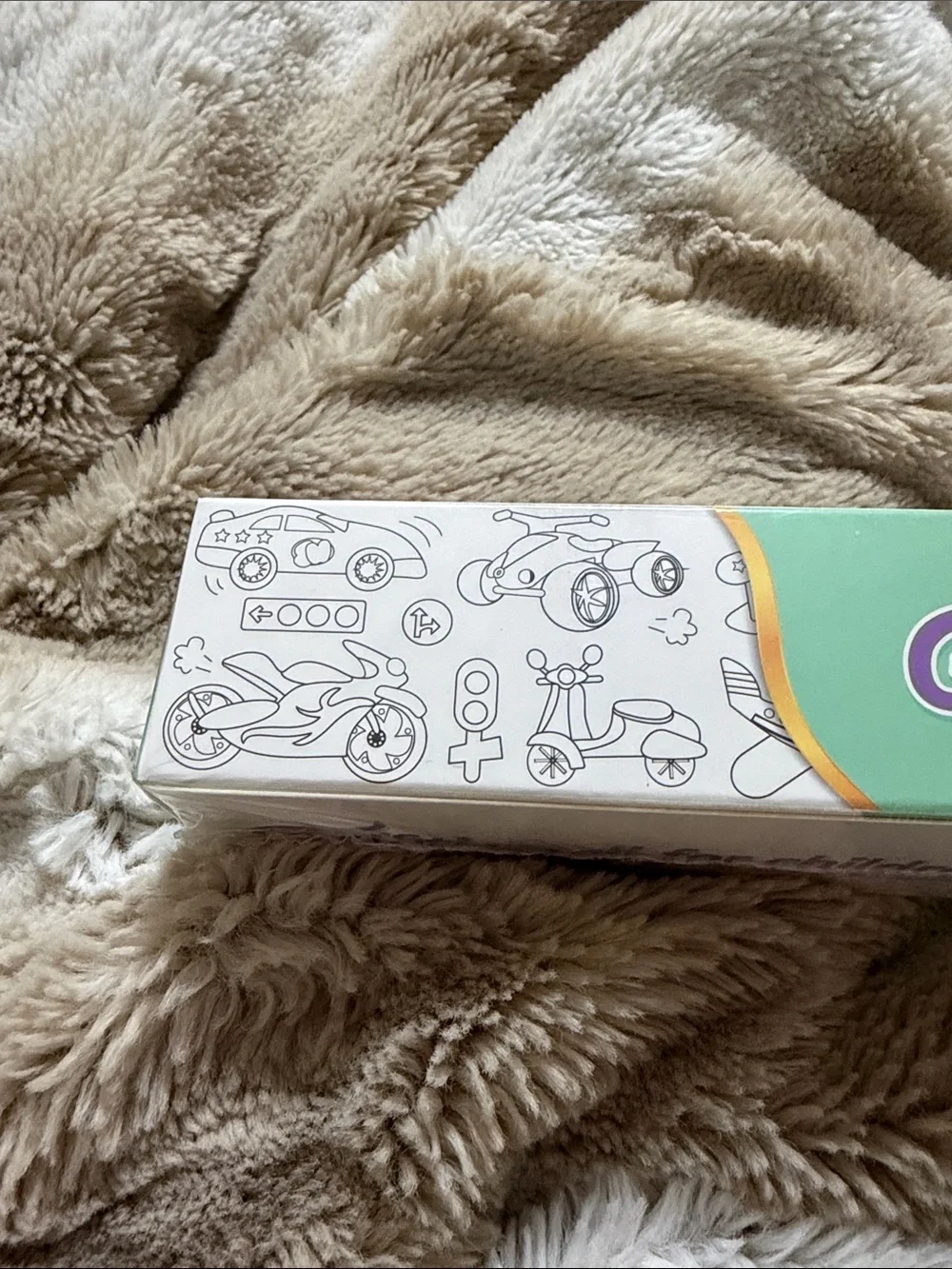 Graffiti Scroll for Children - 3M Vehicle Design - Pastel Green